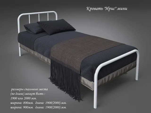 Металеве ліжко "Ірис міні"