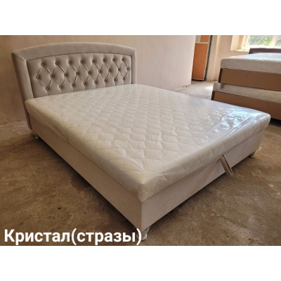 Ліжко «Кристал» зі стразами